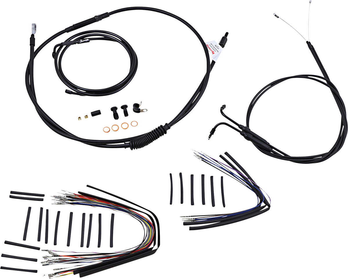 Control Kit - 18\" Ape Hanger Handlebars 2007 - 2010