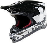 Supertech M8 Helmet - Radium - MIPS® - White/Black/Mid Gray Glossy - XS