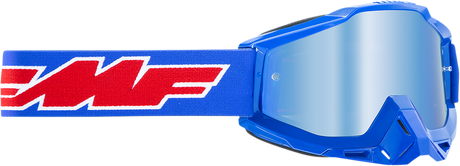 Youth PowerBomb Goggles - Rocket - Blue - Blue Mirror