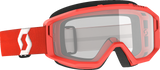 Primal Goggles - Red - Clear