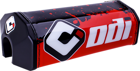 Handlebar Pad - Oversized - Splatter - Red/Black