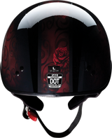 Vagrant Helmet - Red Catrina - Black/Red - XS