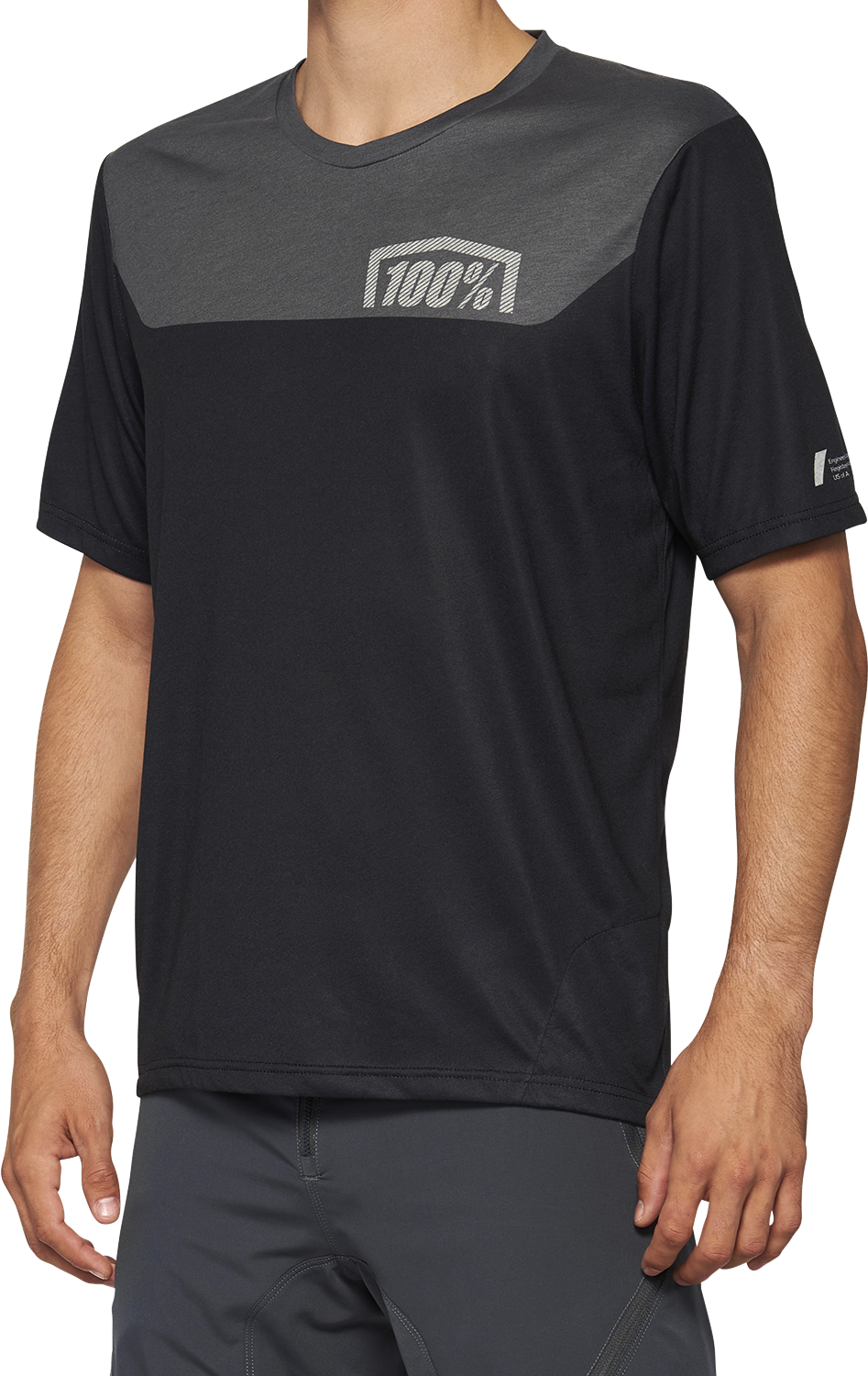 Airmatic Jersey - Short-Sleeve - Black/Charcoal - XL