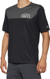 Airmatic Jersey - Short-Sleeve - Black/Charcoal - XL