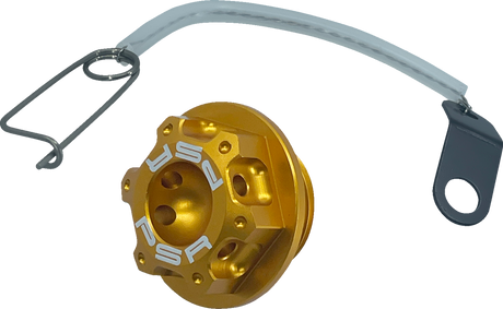 Oil Cap Kit - Gold - M20 x 1.5 - Aprilia/Kawasaki/Suzuki/Yamaha 1982 - 2023