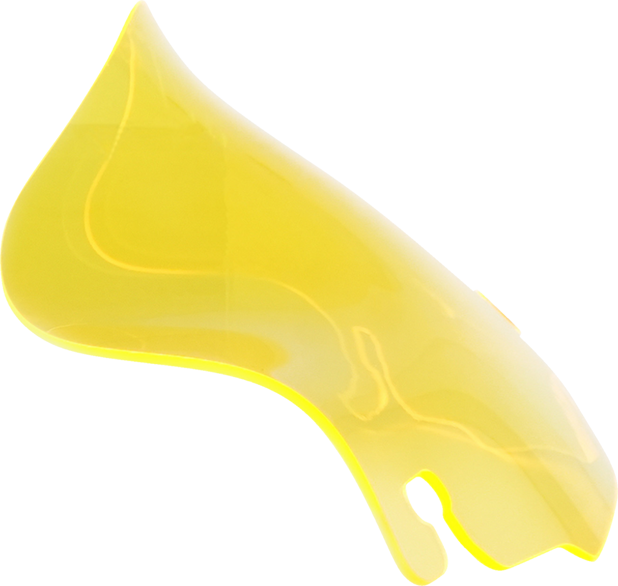 Kolor Flare™ Windshield - 6.5\" - Yellow Ice - FLH 1996 - 2013