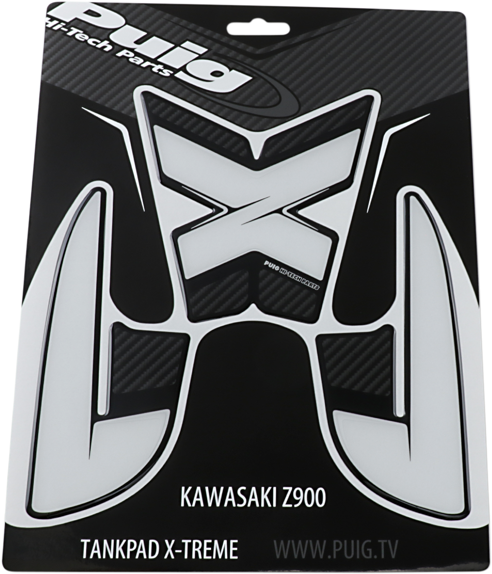 Model Specific Tank Pad - Carbon - Kawasaki 2017 - 2024