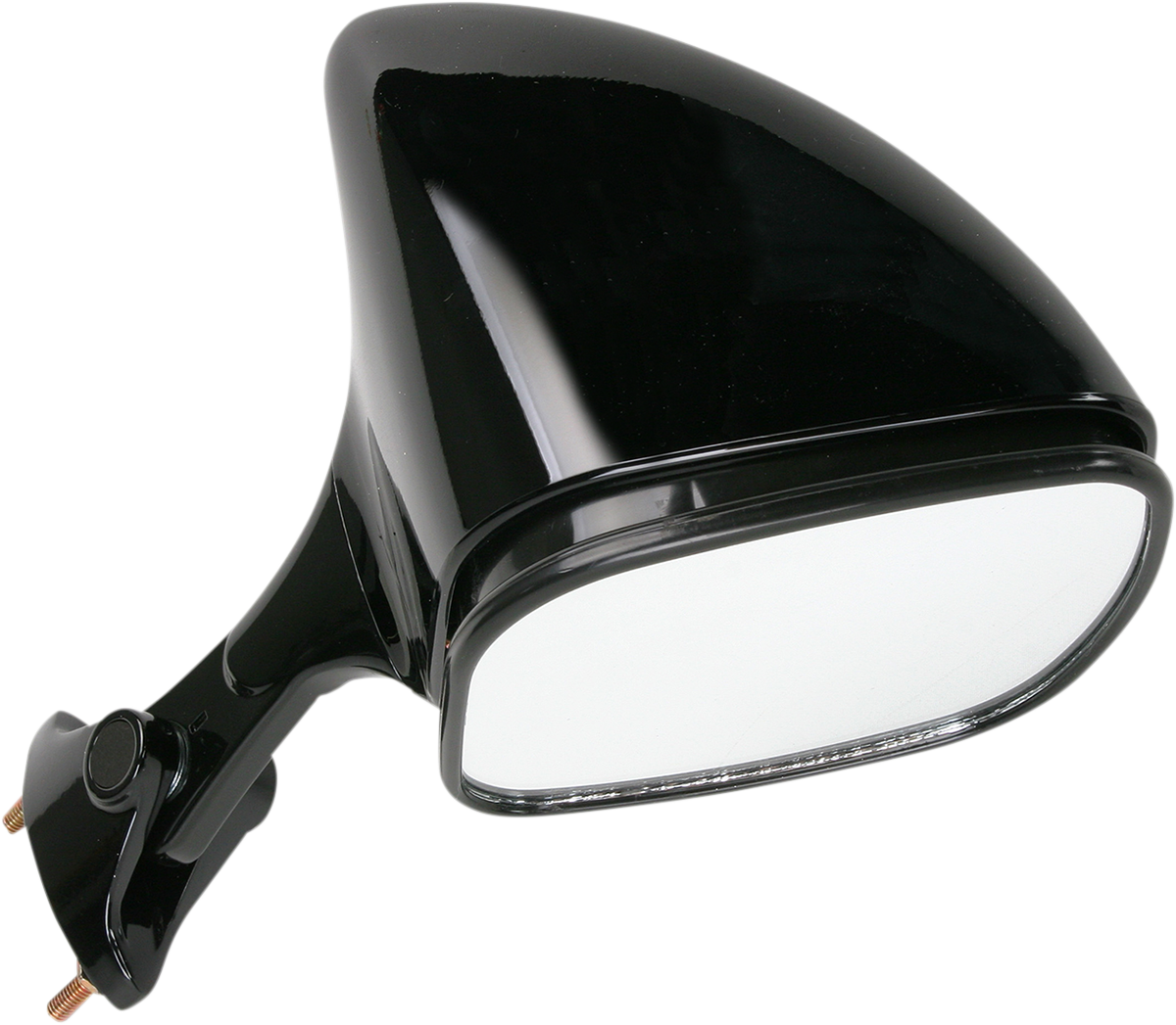 Mirror - Side View - Rectangle - Black - Right 2000 - 2001