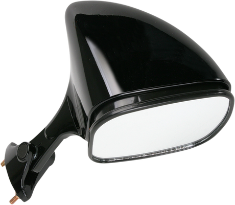 Mirror - Side View - Rectangle - Black - Right 2000 - 2001