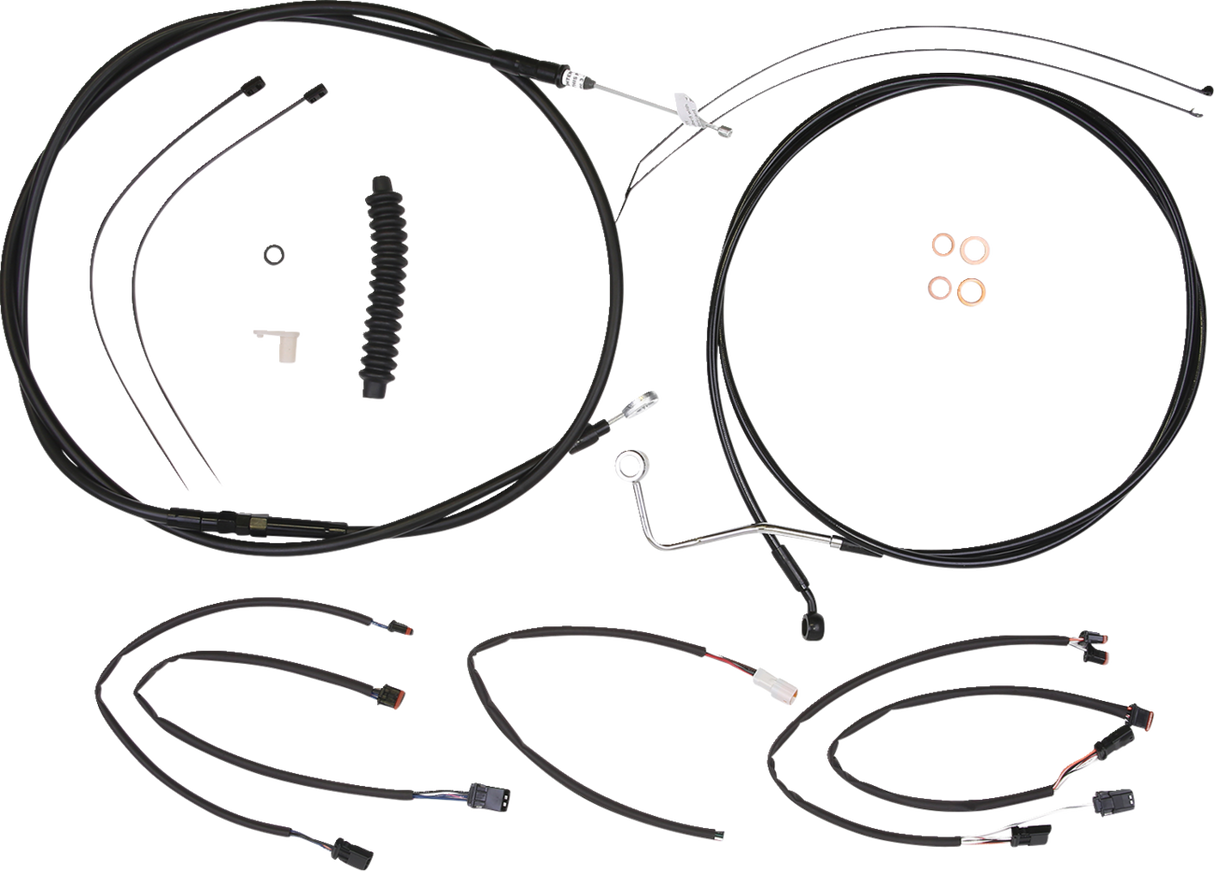 Control Cable Kit - XR - Black 2021 - 2022