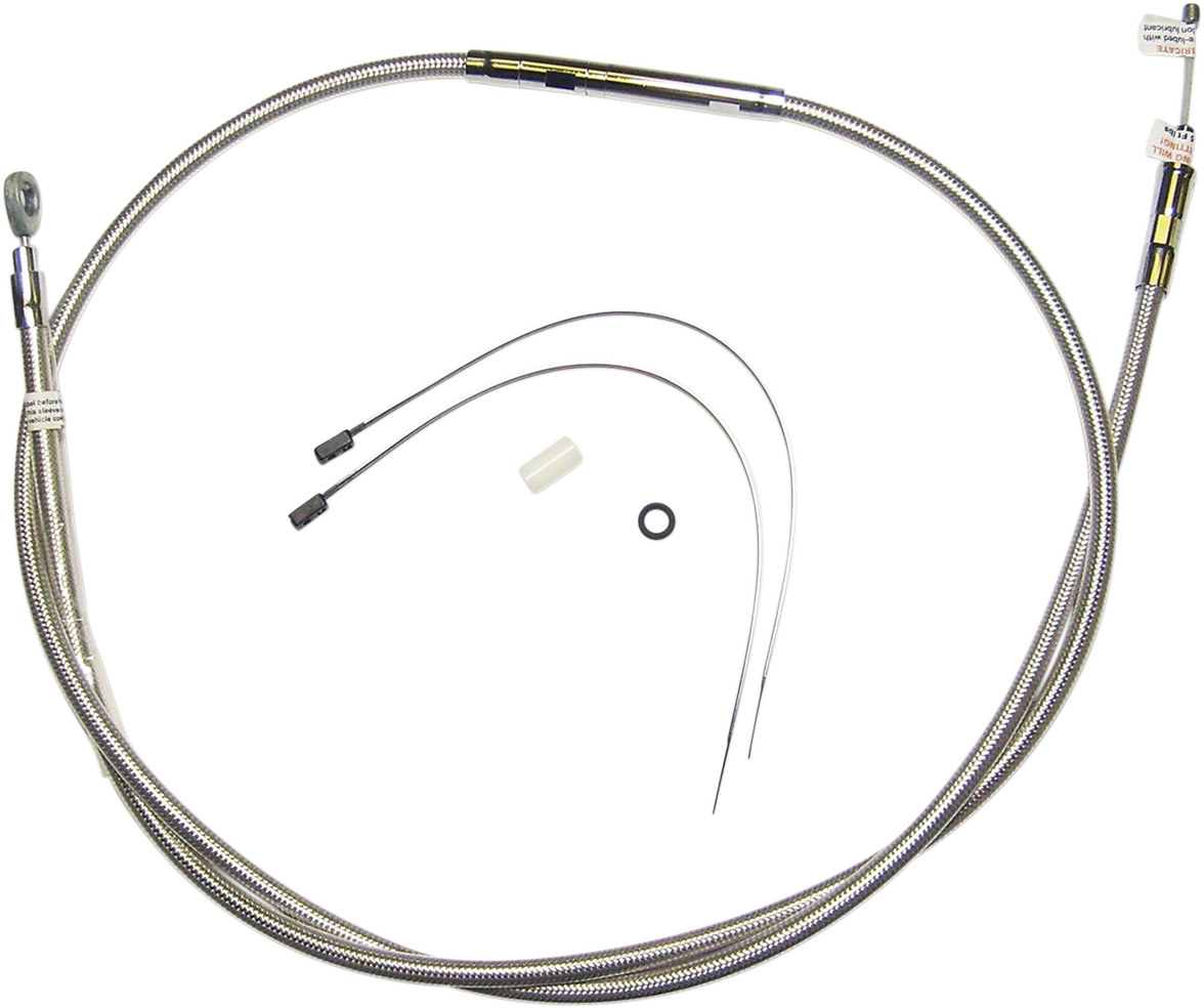 Clutch Cable - Polished 1987 - 2006