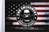 2nd Amendment Homeland Security Flag - 6\" x 9\"