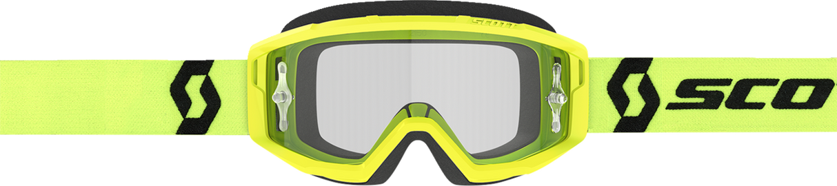 Primal Goggles - Yellow/Black - Clear