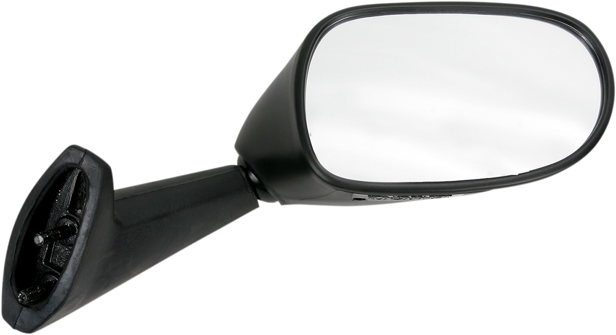 Mirror - Side View - Oval - Black - Right 1998 - 2000