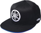 Yamaha Fork Flexfit® Hat - Black/Royal - Large/XL