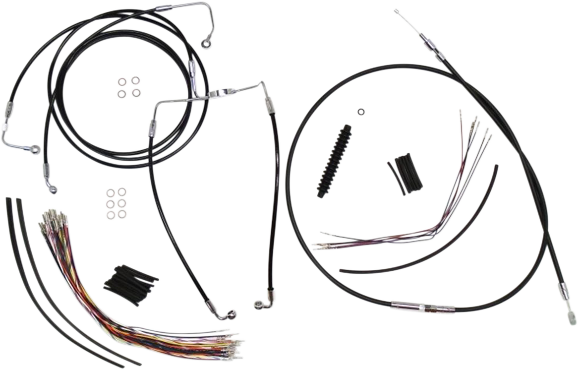 Control Cable Kit - XR - Black 2008 - 2013