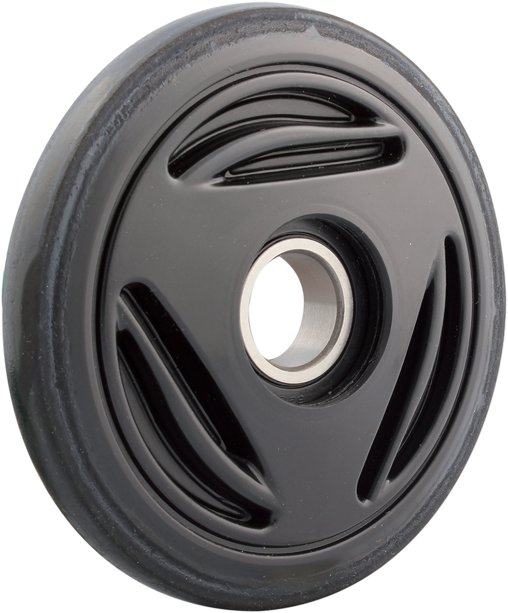 Idler Wheel with Bearing 6205-2RS - Black - Group - 135 mm OD x 1\" ID 1996 - 2016