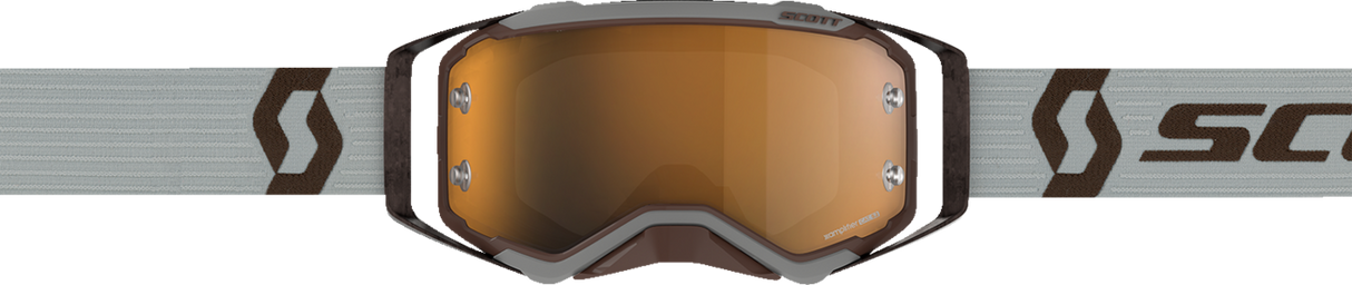 Prospect Amplifier Goggles - Gray/Brown - Gold Chrome Works