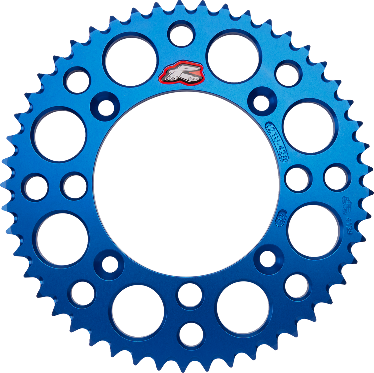 Rear Sprocket - Suzuki/Yamaha - Blue - 49 Tooth 1986 - 2022