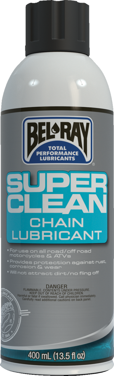 Super Clean Chain Lube - 400ml - Aerosol