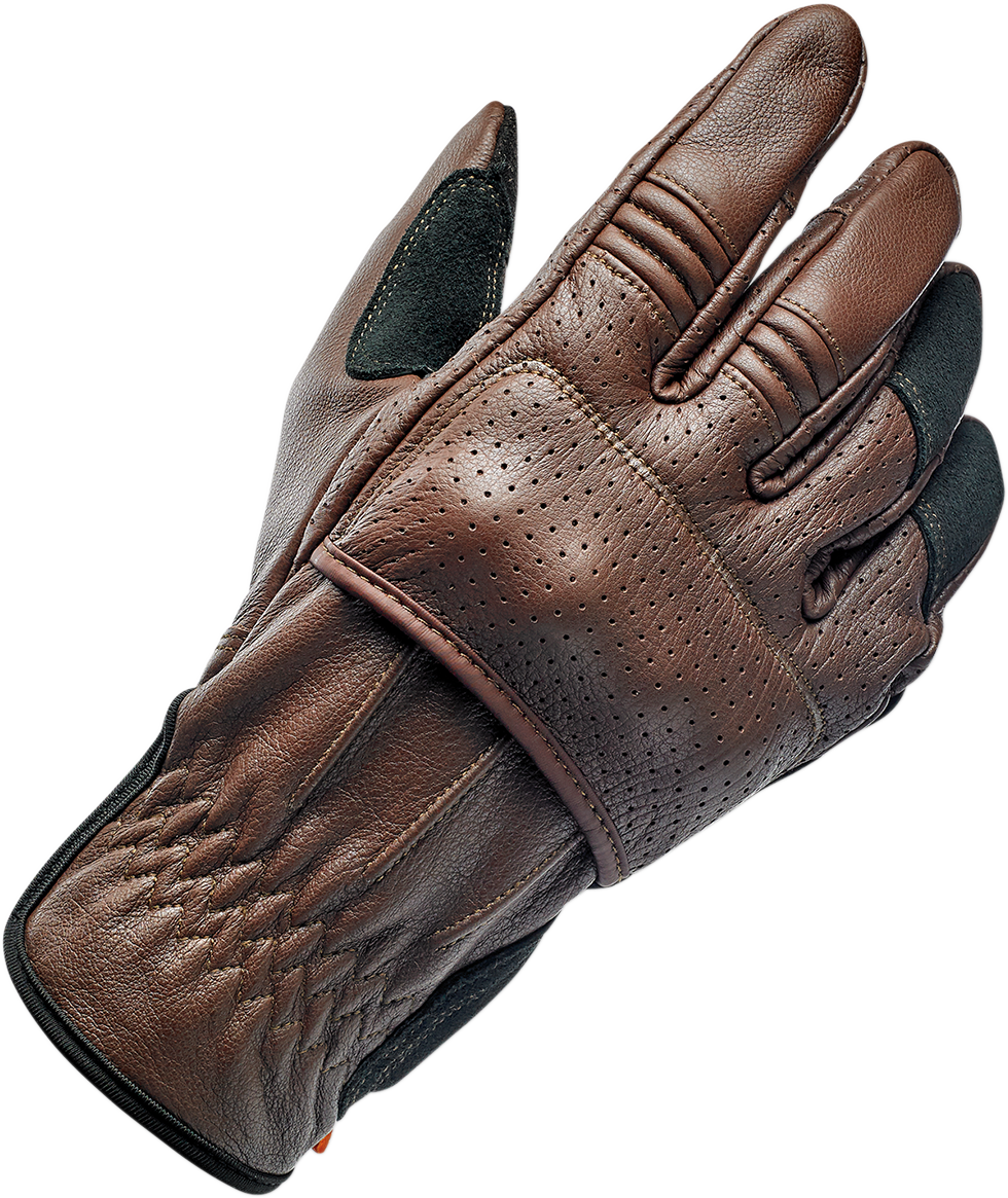 Borrego Gloves - Chocolate/Black - XS