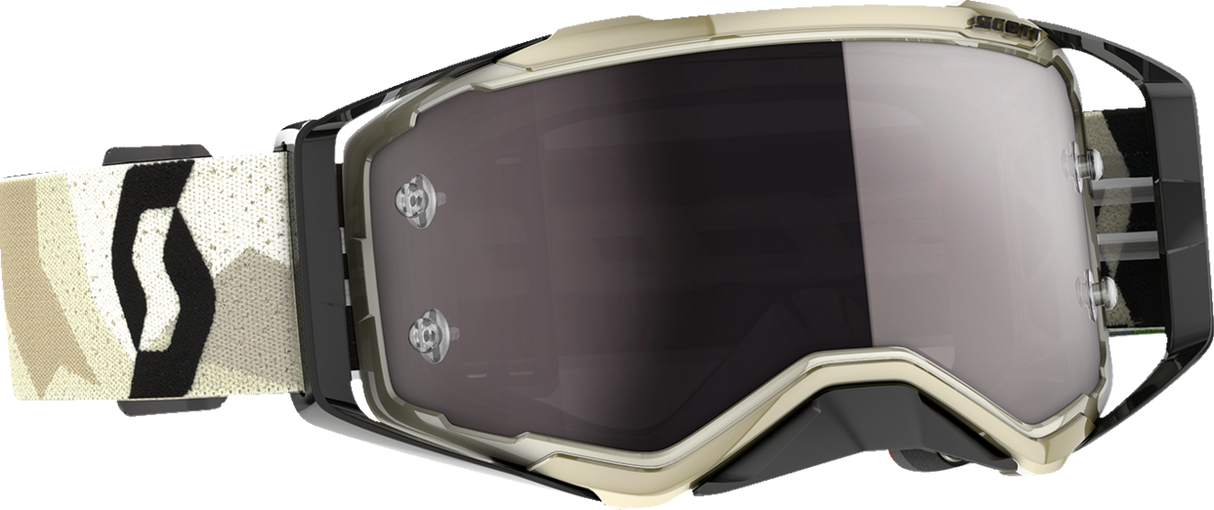 Prospect Goggles - Camo Beige/Black - Silver Chrome Works