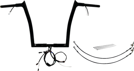 Handlebar Kit - Pointed Top - 14\" - Black 2016 - 2020