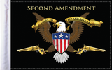 Second Amendment Flag - 6\" x 9\"