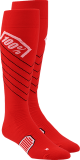 Hi-Side Performance Socks - Red - Small/Medium