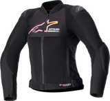 Stella SMX Air Jacket - Black/Yellow/Pink - 2XL