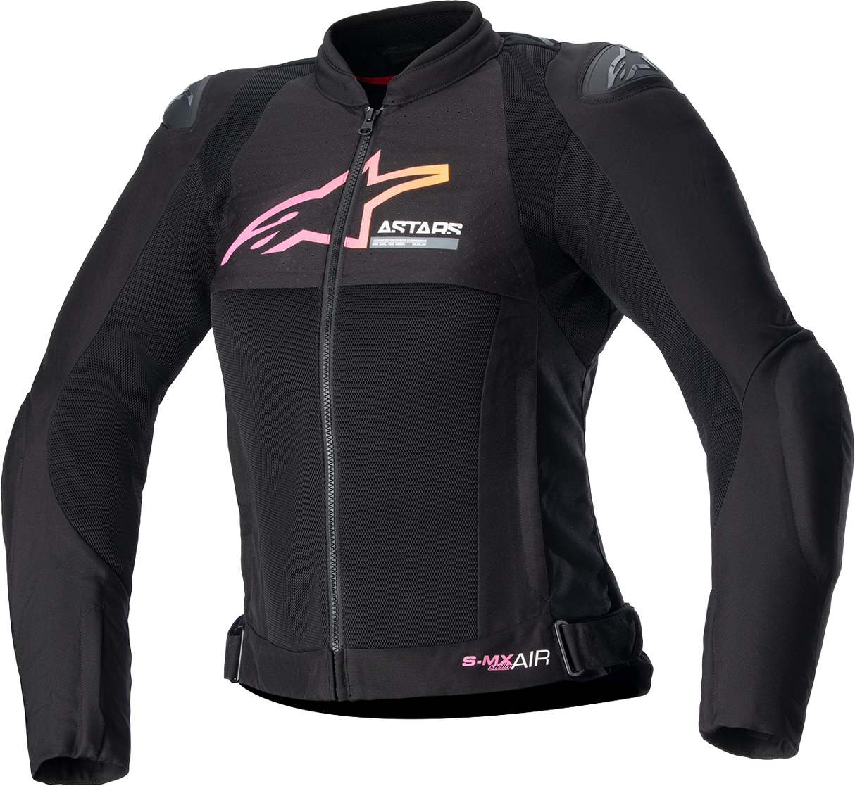 Stella SMX Air Jacket - Black/Yellow/Pink - 2XL