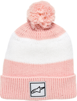 Women\'s Bobble Beanie - Pink - One Size