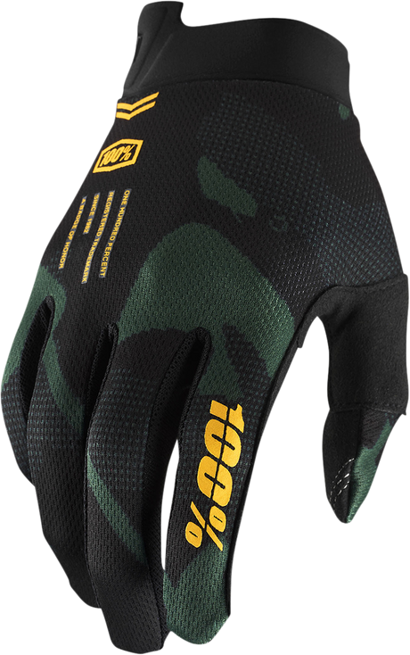 Youth iTrack Gloves - Sentinel Black - XL