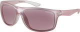 Luna Sunglasses - Matte Rose Gold/Rose Gold Mirror