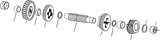 Countershaft - 1st Gear 1973 - 1984