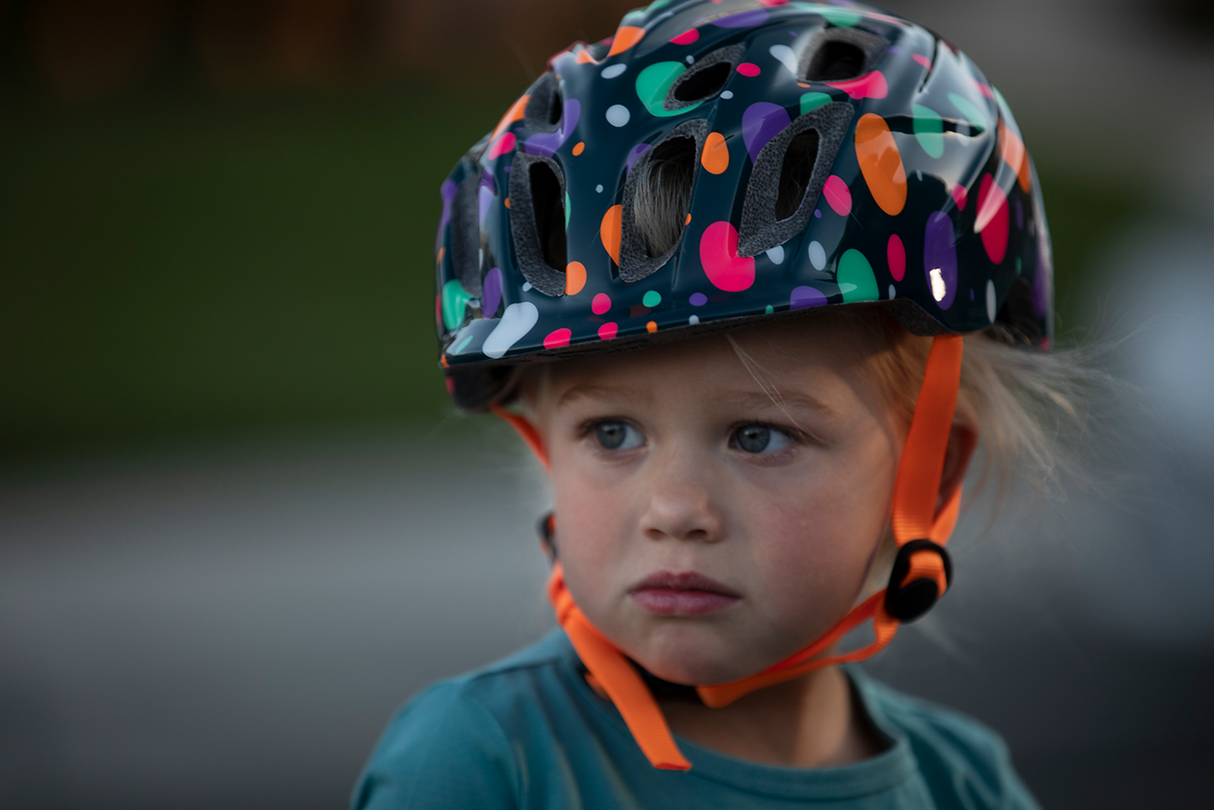 Child Chakra Lighted Helmet - Confetti - Gloss Teal - XS