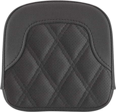 Tall Sissy Bar Pad - RoadSofa™ - Lattice Stitch - Black - FL \'99-\'23 1997 - 2023