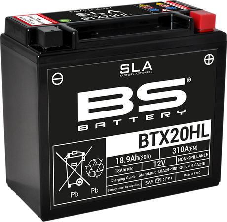 Battery - BTX20HL (YTX) 1979 - 2023