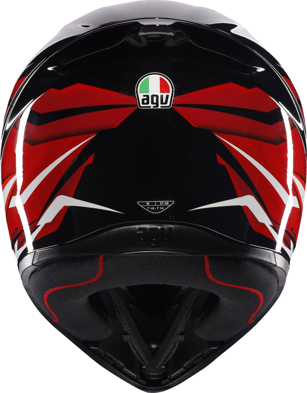 K1 S Helmet - Lion - Black/Red/White - 2XL