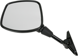 Mirror - Side View - Rectangle - Black - Left 1983 - 1985