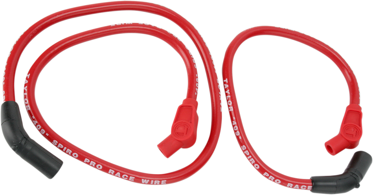 10.4 mm Spark Plug Wire - Red - \'09-\'16 FL 2009 - 2016