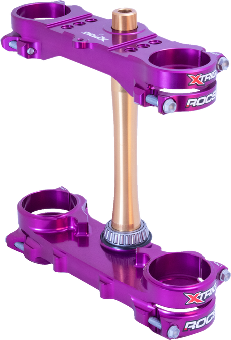 Triple Clamp - 22 mm - Purple 2023 - 2024