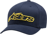 Blaze Flexfit® Hat - Navy/Yellow - Small/Medium