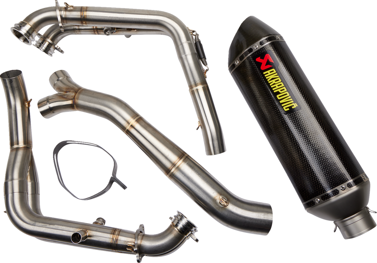 Race Line Exhaust System - Carbon Fiber 2010 - 2014