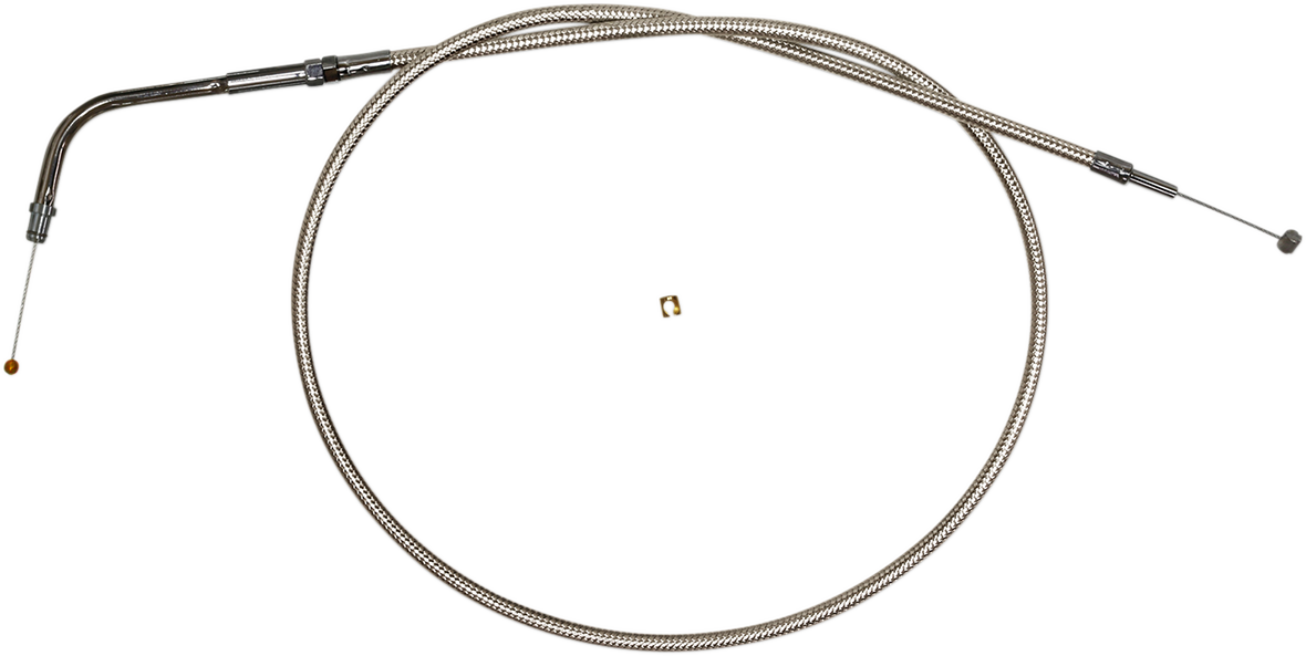 Throttle Cable - Polished 1996 - 2006