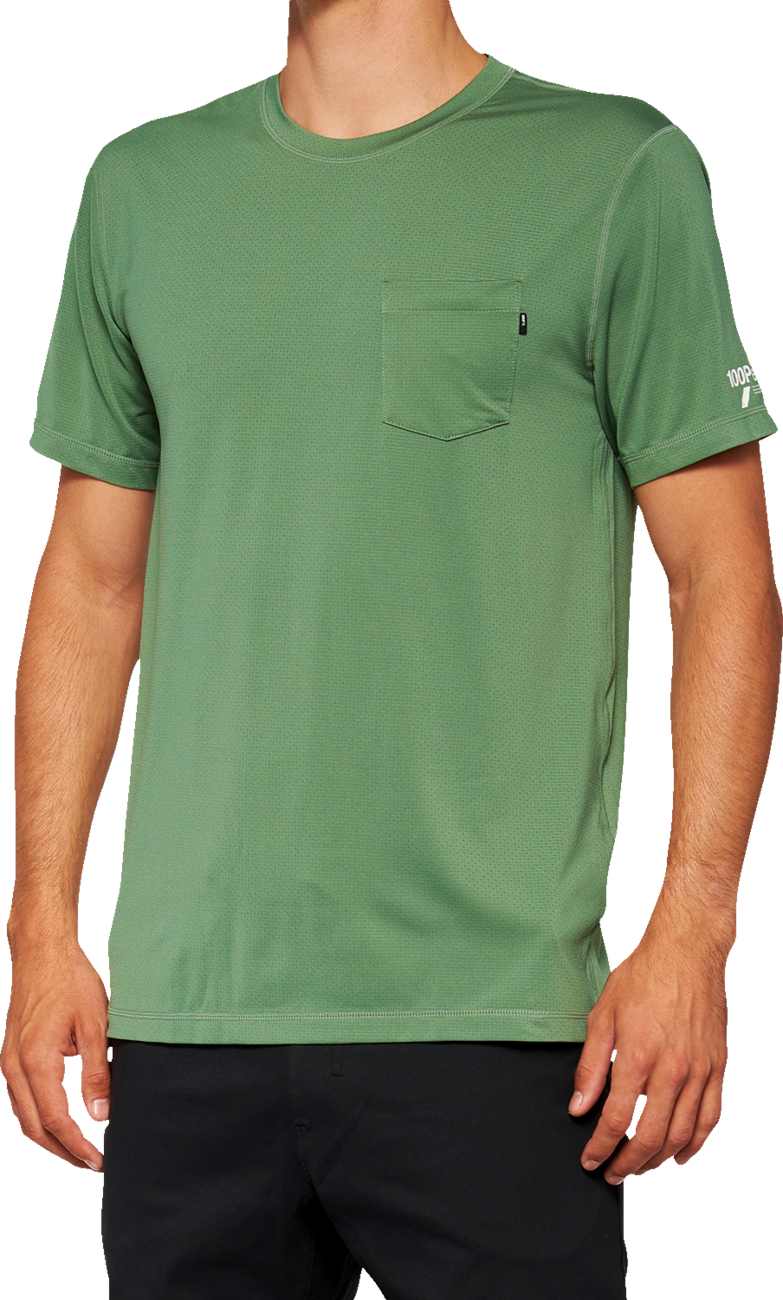 Mission Athletic T-Shirt - Olive - Small