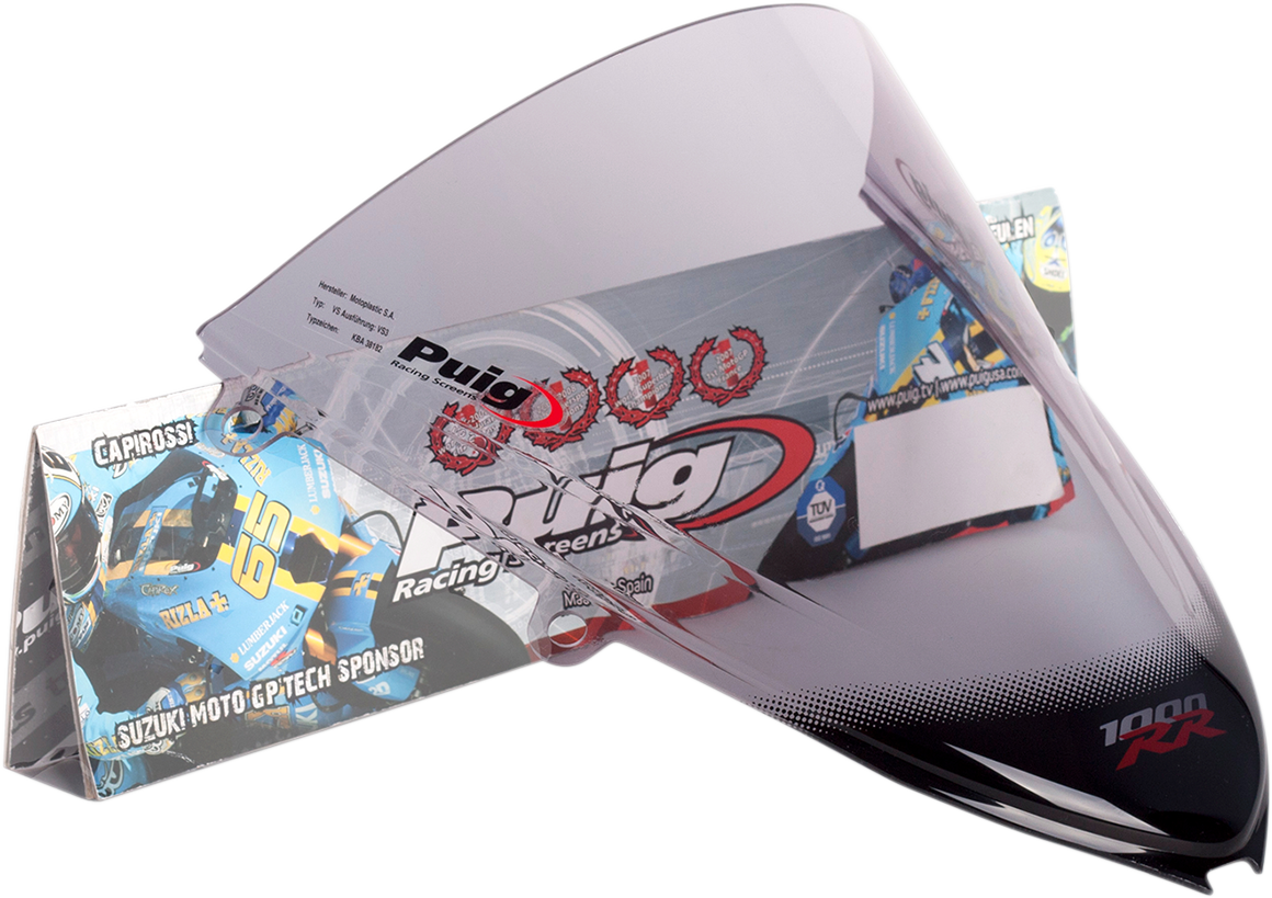 Race Windscreen - 11-1/2\" - Smoke - CBR1000RR 2008 - 2011