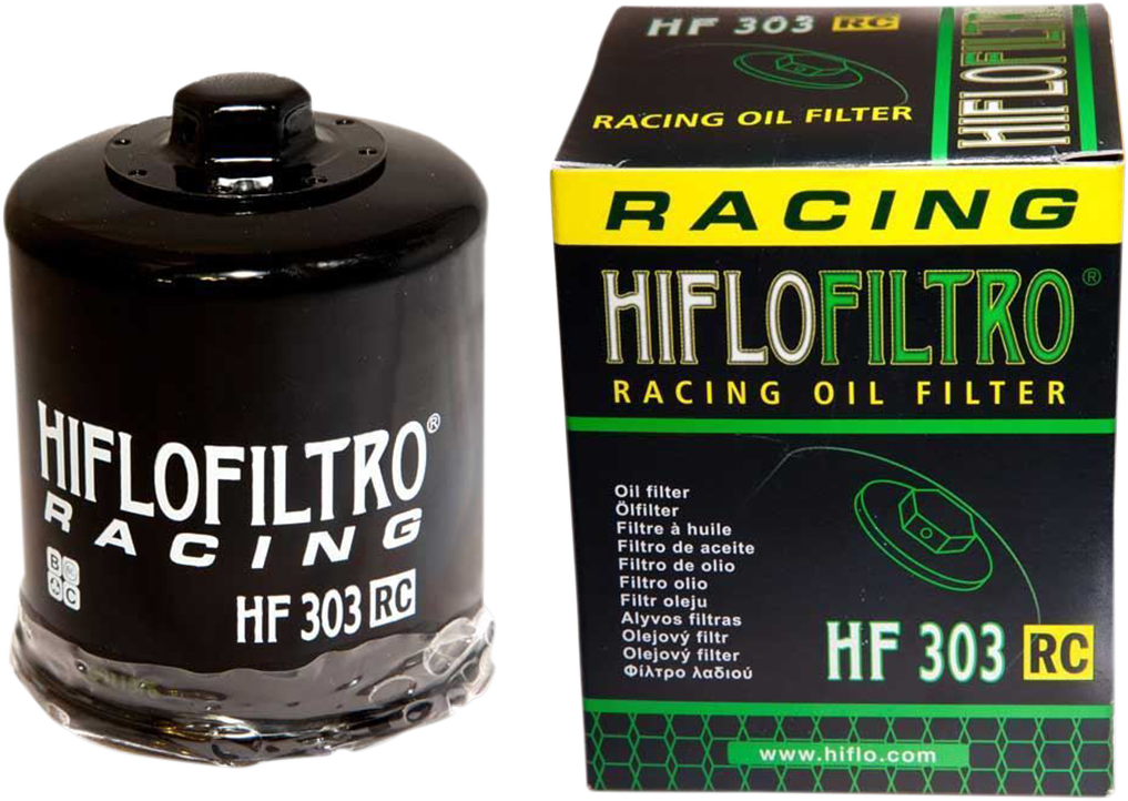 Racing Oil Filter 1987 - 2017