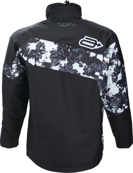 Pivot 7 Jacket - Camo Black/White - Medium