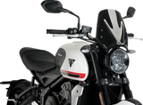 New Generation Windscreen - Black - Trident 660 2021 - 2024